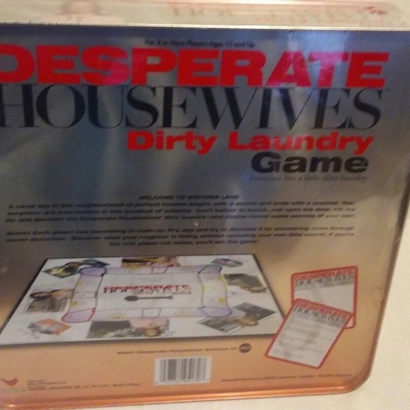 Desperate Housewives Dirty Laundry NWOT - Picture 4 of 4